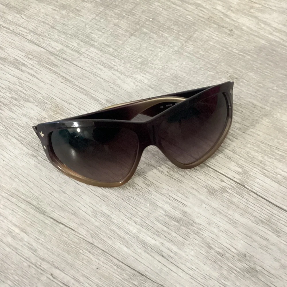 Y2K Jimmy Choo Purple Ombre Star 125 Made In Italy  Designer Sunglasses Frames